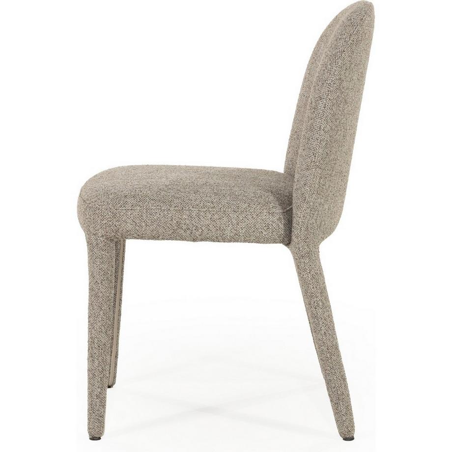 mutoni Chaise de salle à manger Jaxx Toscane taupe  