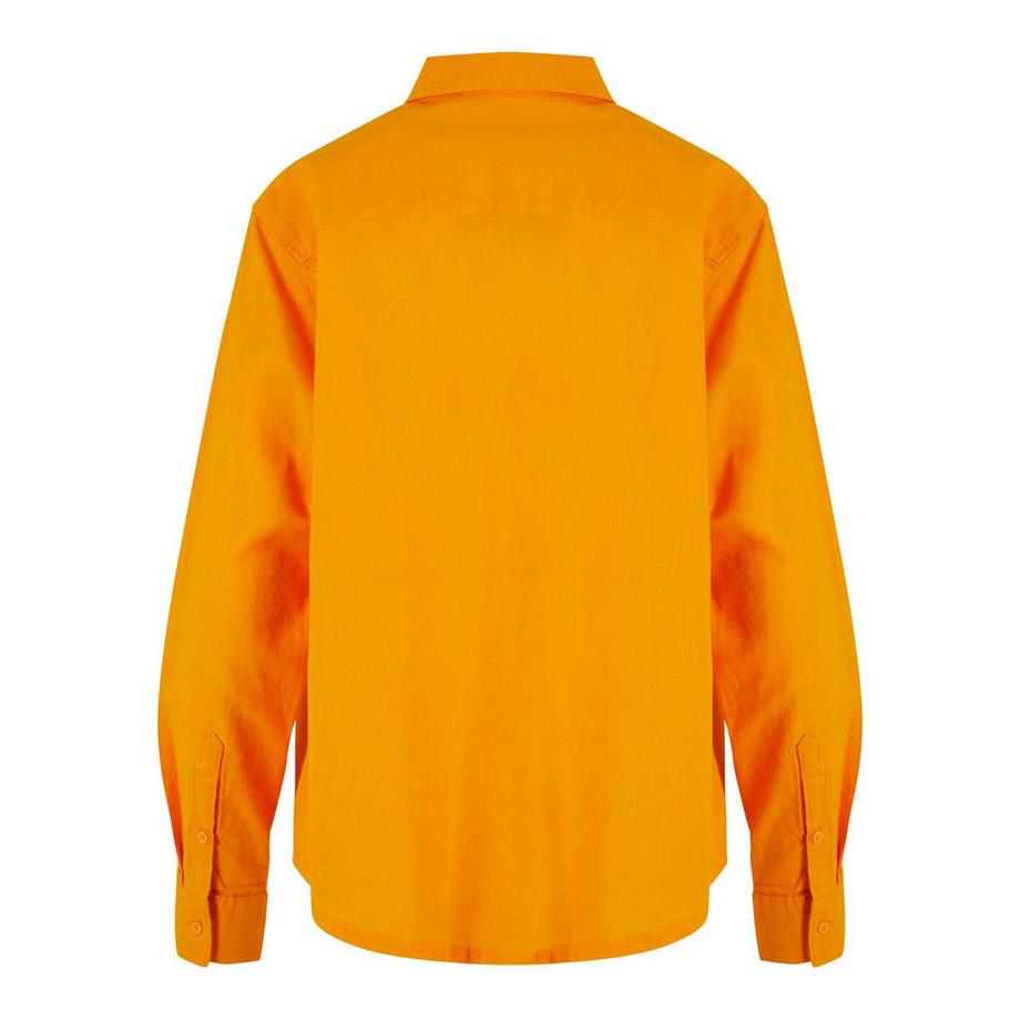 URBAN CLASSICS Chemise Oversize Lin Mélange  