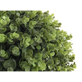 Vente-unique Kunstpflanze Buchsbaumkugel mit Topf - 66 x 40 cm - Grün - DIAVA  