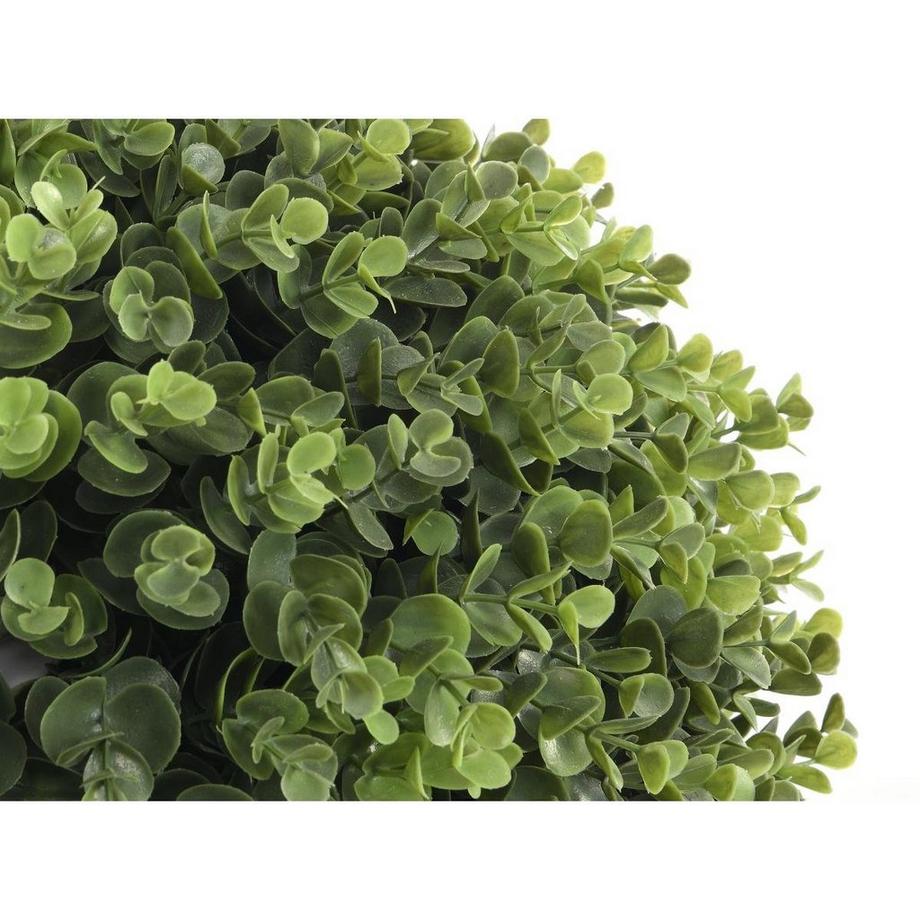 Vente-unique Kunstpflanze Buchsbaumkugel mit Topf - 66 x 40 cm - Grün - DIAVA  