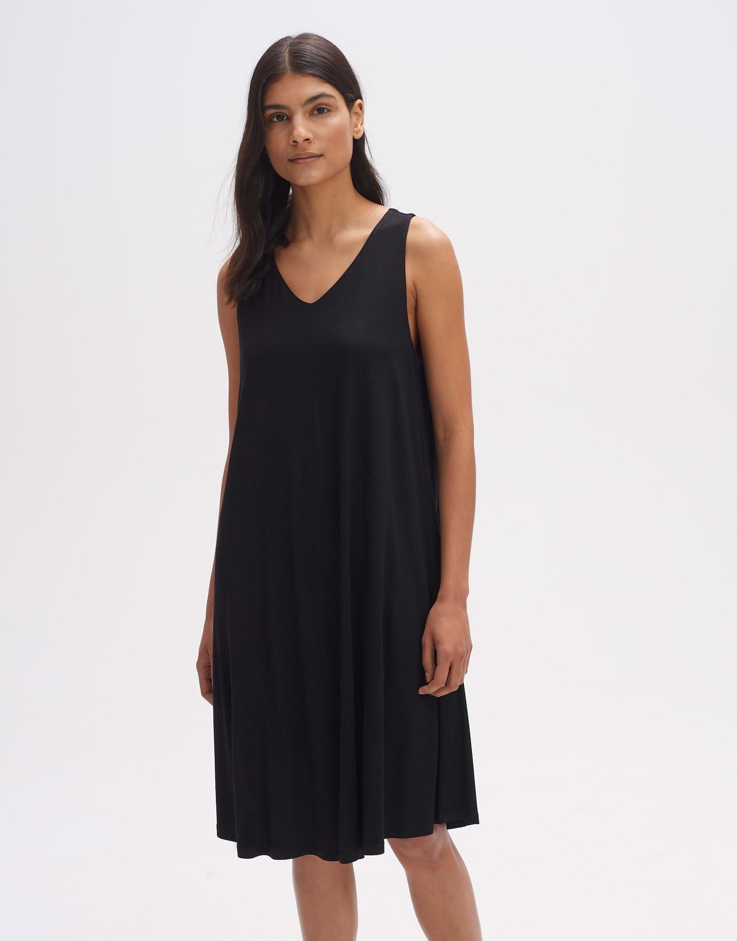 Image of Sommerkleid Winga A-linie Damen Schwarz 40