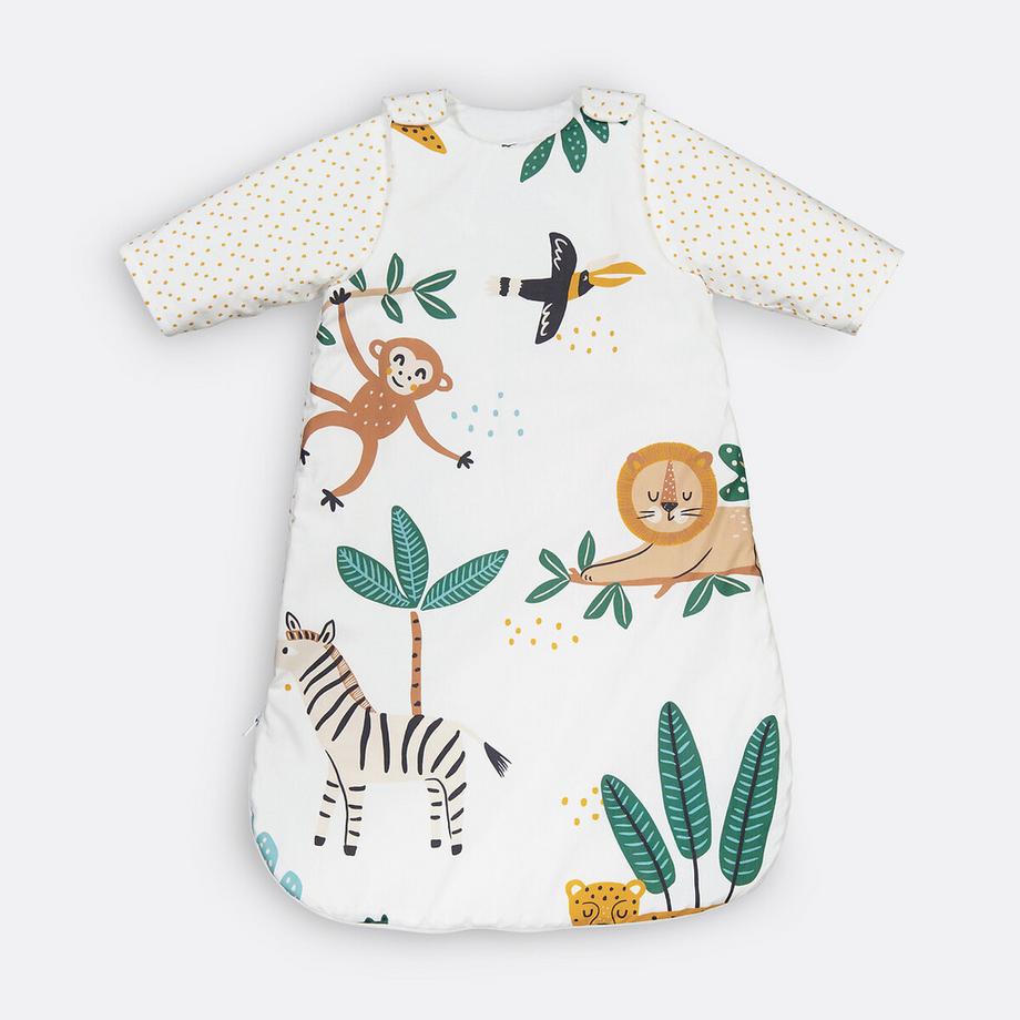 La Redoute Intérieurs Junglito Babyschlafsack mit abnehmbaren Ärmeln  