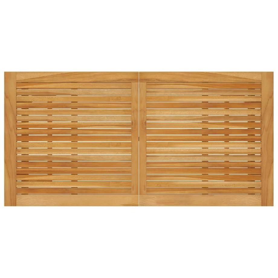 VidaXL Table de bar de jardin bois  