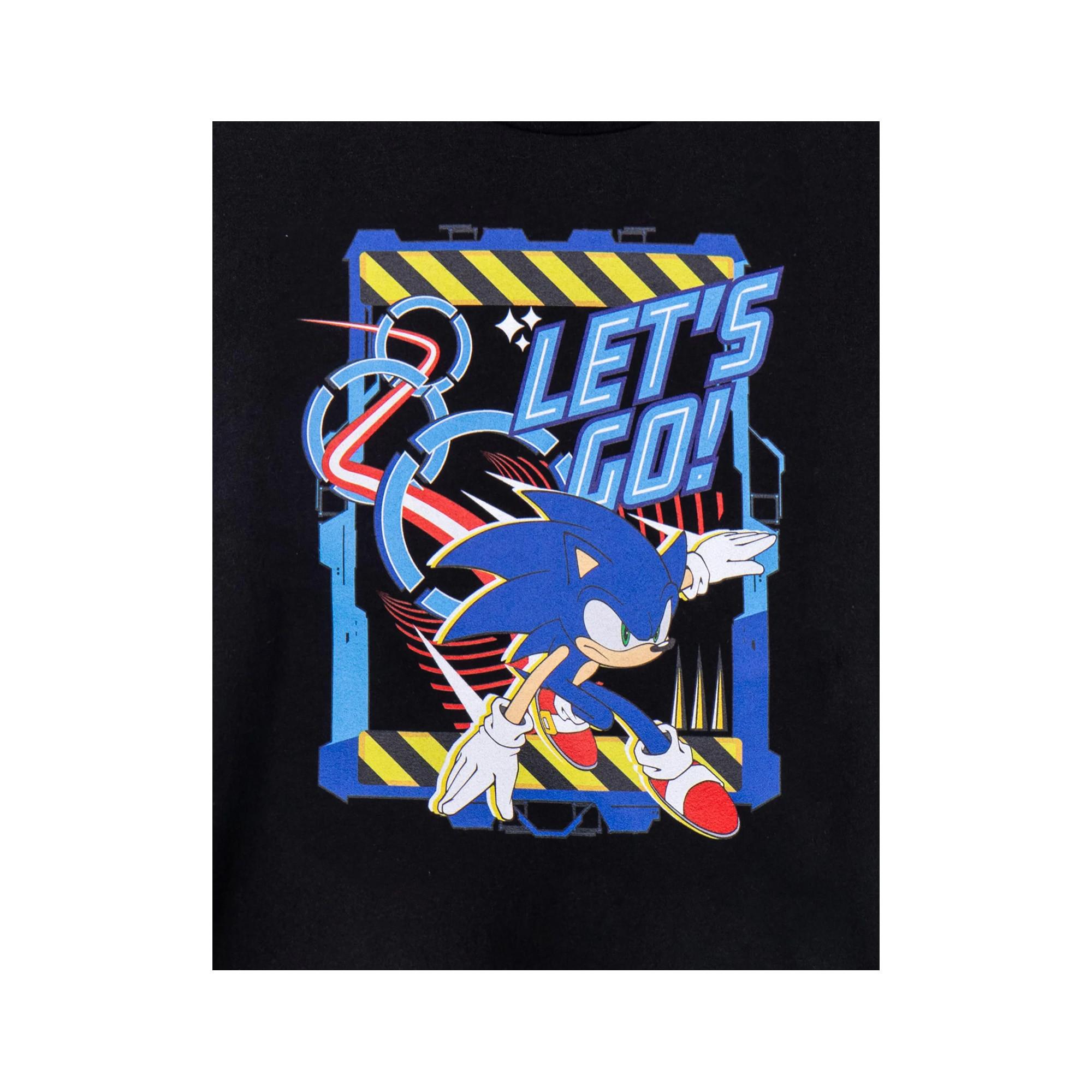 Sonic The Hedgehog  Tshirt LET'S GO! 