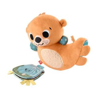 Fisher Price  Wippender 2-in-1-Otter zum Spielen in der Bauchlage mit Spielbuch 