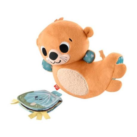 Fisher Price  Wippender 2-in-1-Otter zum Spielen in der Bauchlage mit Spielbuch 