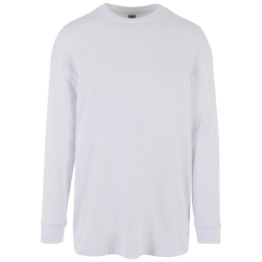 URBAN CLASSICS Organic Boxy Rib Longsleeve Shirt  