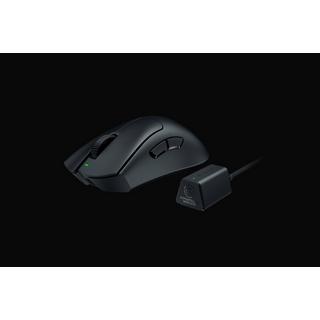 RAZER  DeathAdder V3 Pro mouse Giocare Mano destra RF Wireless + USB Type-C Ottico 30000 DPI 