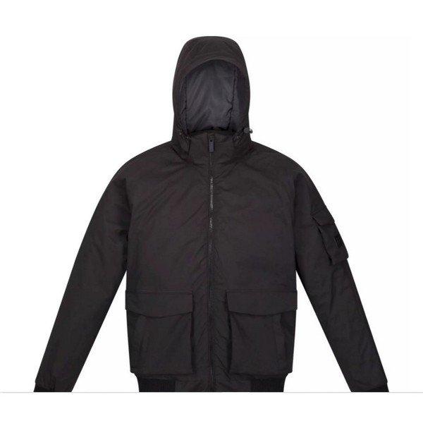 Image of Faizan Jacke, Wasserfest Mit Kapuze Herren Schwarz 3XL