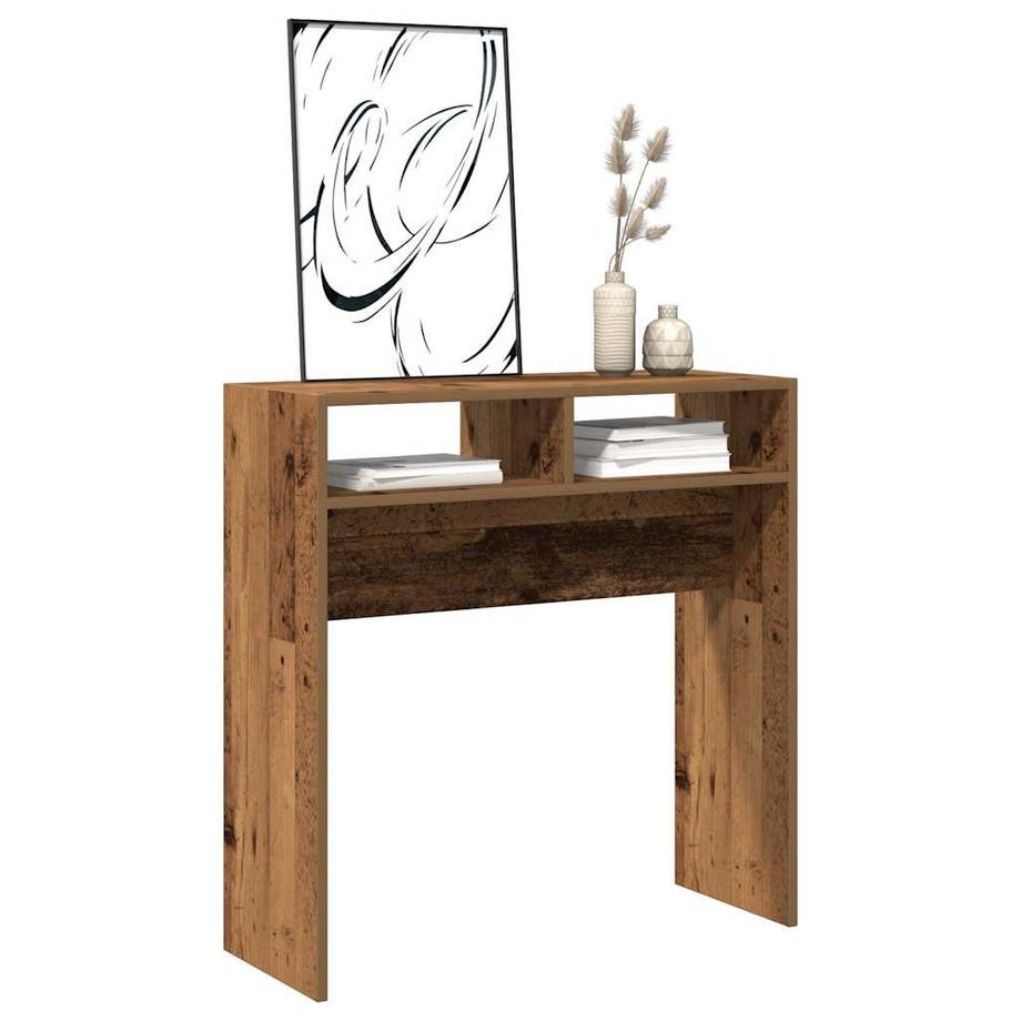 VidaXL Table console bois d'ingénierie  