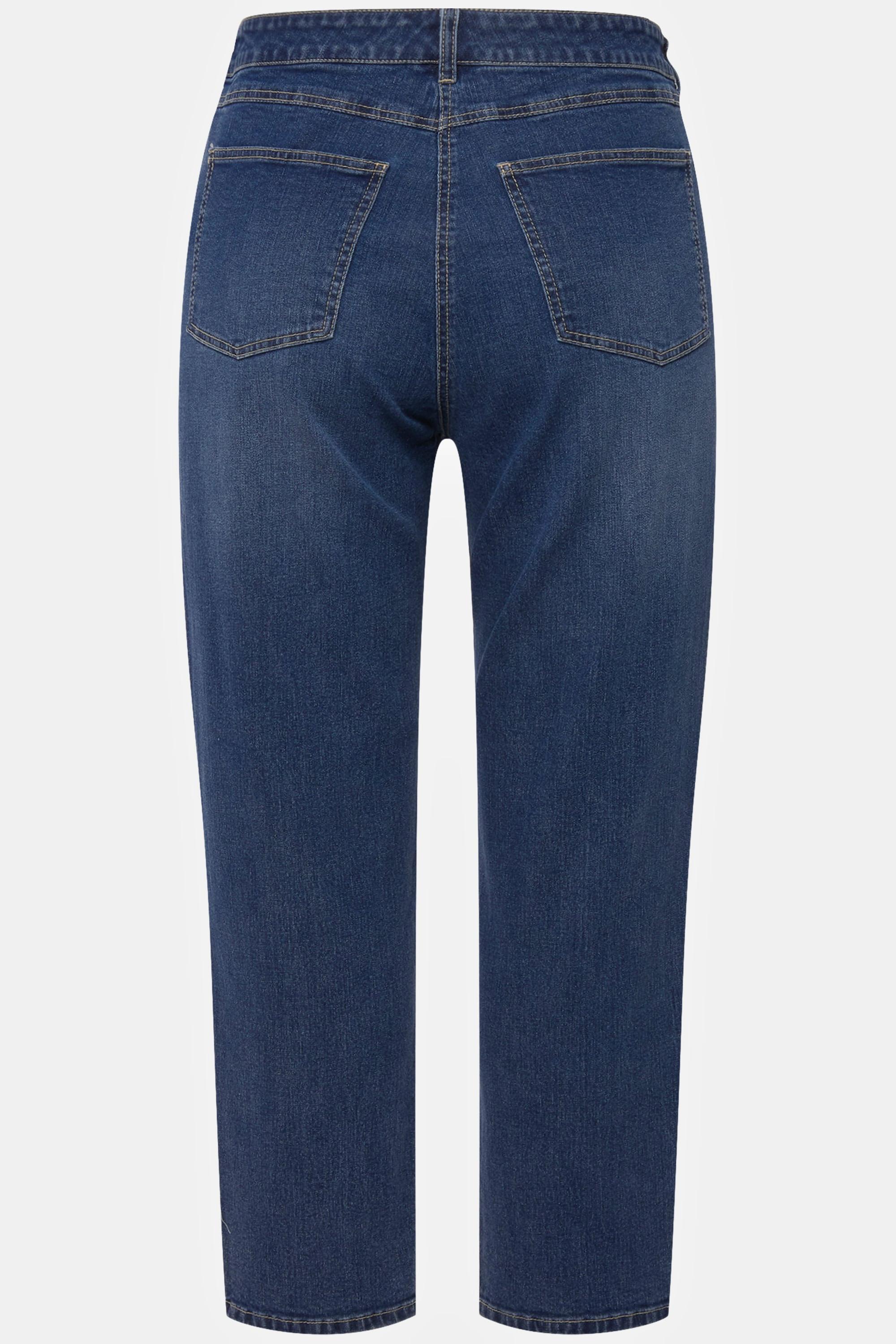 Ulla Popken  Mom-Jeans, lässige Passform, 5-Pocket-Schnitt 