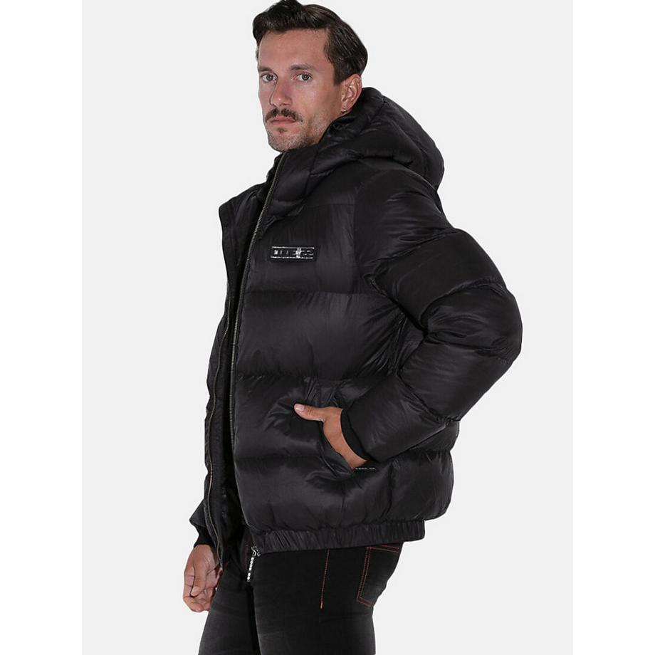 Code22 Puffer Daunenjacke mit Kapuze  