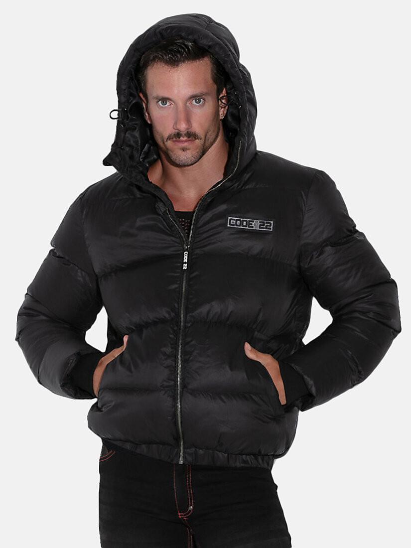 Code22  Daunenjacke mit Kapuze Puffer 