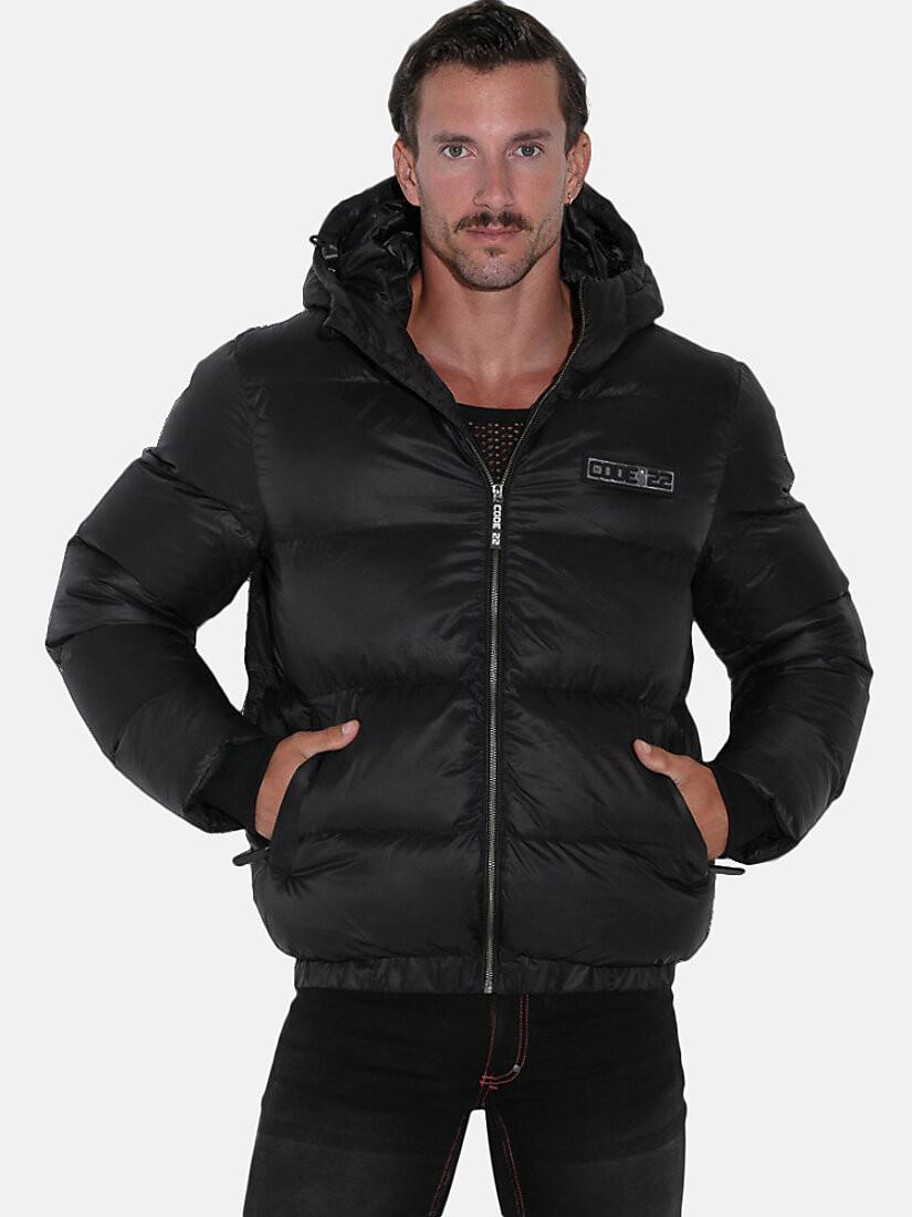 Code22  Daunenjacke mit Kapuze Puffer 