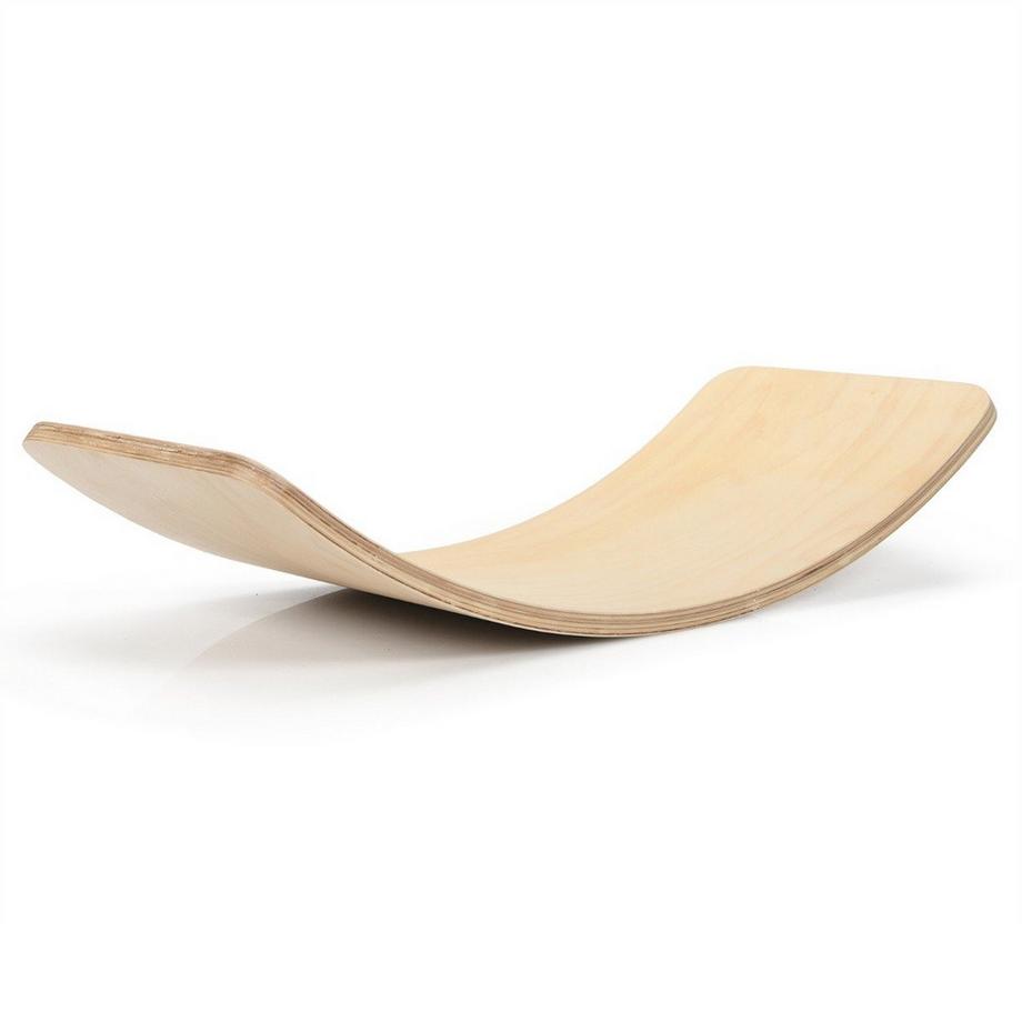 Northio  Tavola di equilibrio in legno Tavola Waldorf in legno per bambini 90 x 39 x 19,5 cm naturale 