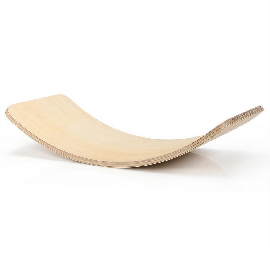 Northio  Tavola di equilibrio in legno Tavola Waldorf in legno per bambini 90 x 39 x 19,5 cm naturale 