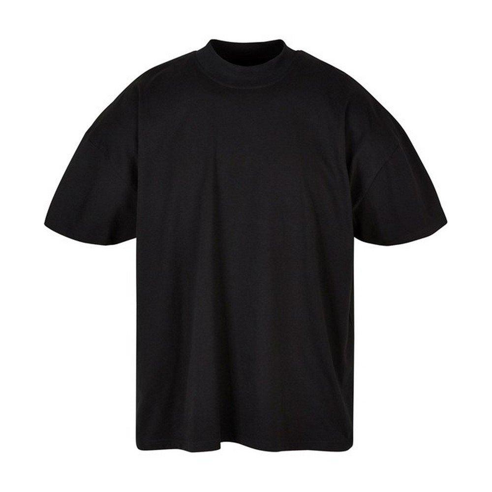 Image of Tshirt Stehkragen Herren Schwarz M