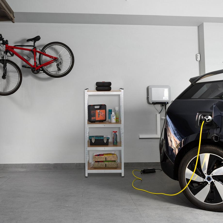 Northix Schwerlastregal mit 4 Ebenen  