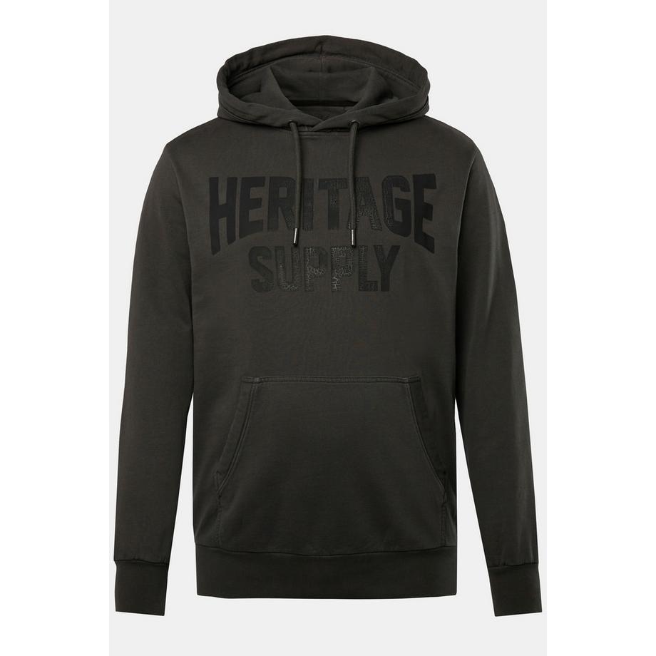 JP1880 Sweat-shirt à capuche Imprimé Poitrine Style Vintage  