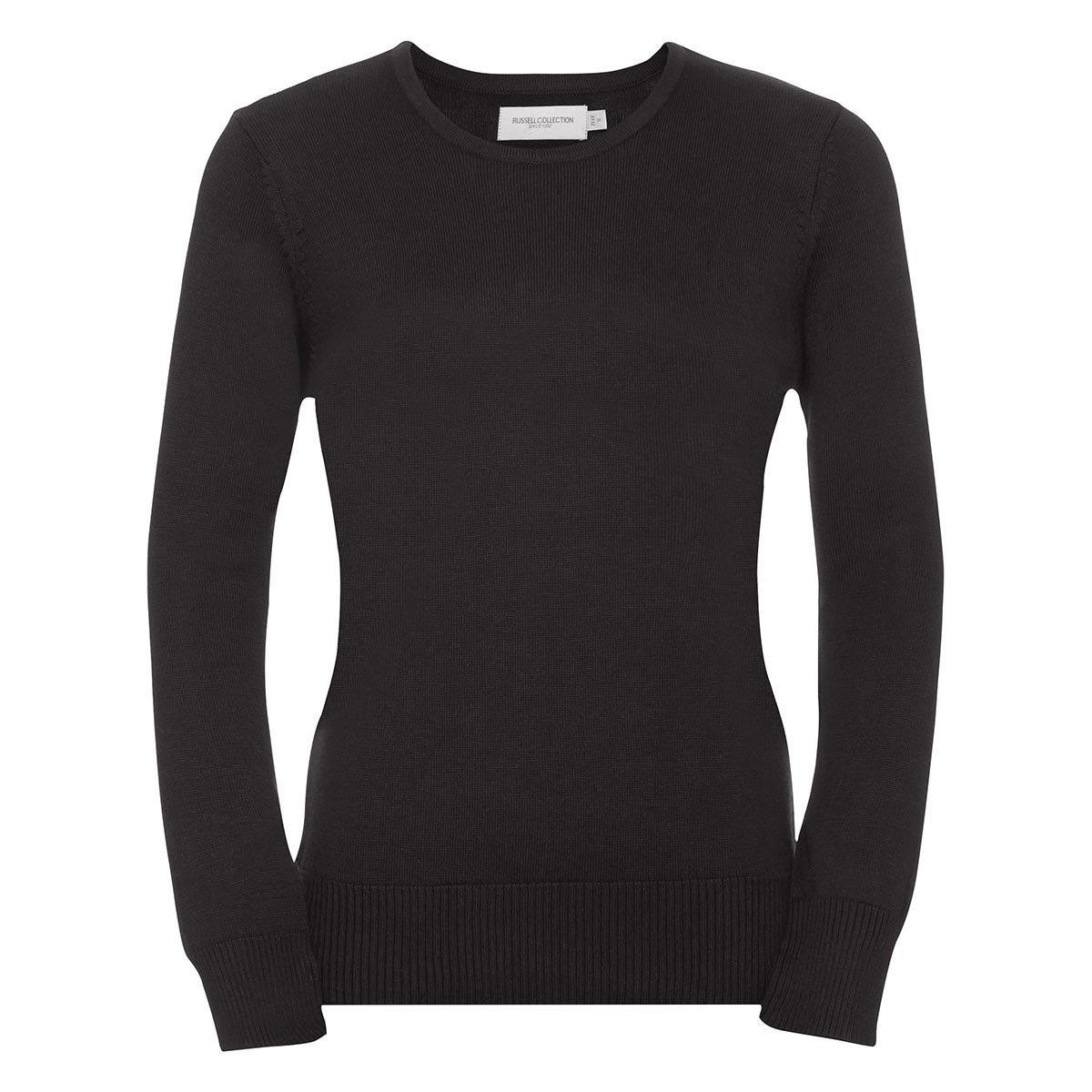 Image of Collection Strickpullover Mit Vausschnitt Damen Charcoal Black 3XL