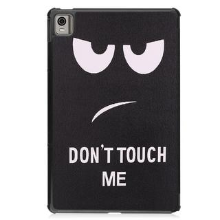 Cover-Discount  Nokia T21 - Tri-fold Smart Case Don't Touch 