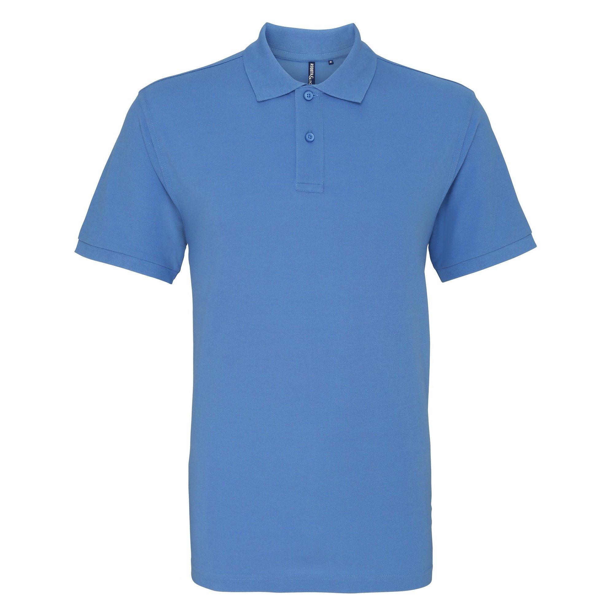 Image of Poloshirt, Kurzarm Herren Kornblumenblau XXL