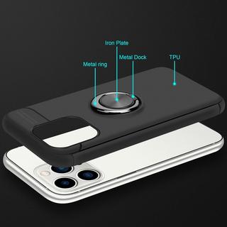 Cadorabo  Housse compatible avec Apple iPhone 14 PRO MAX - Coque de protection avec anneau de focalisation en silicone TPU 