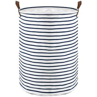 Alopini Faltbare runde Aufbewahrungswäschekörbe, Baumwolle  
