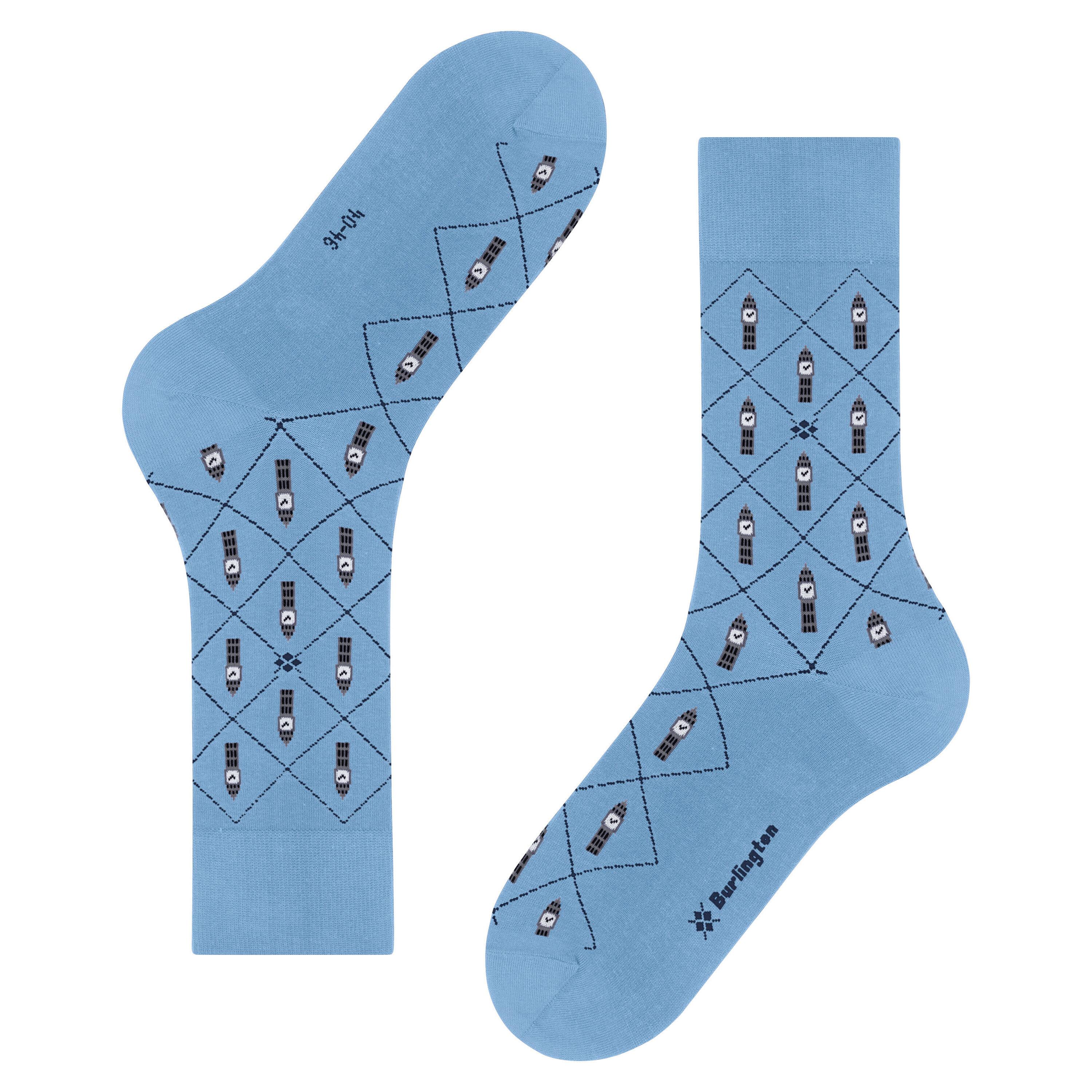 Burlington Big Ben Muster Socken  