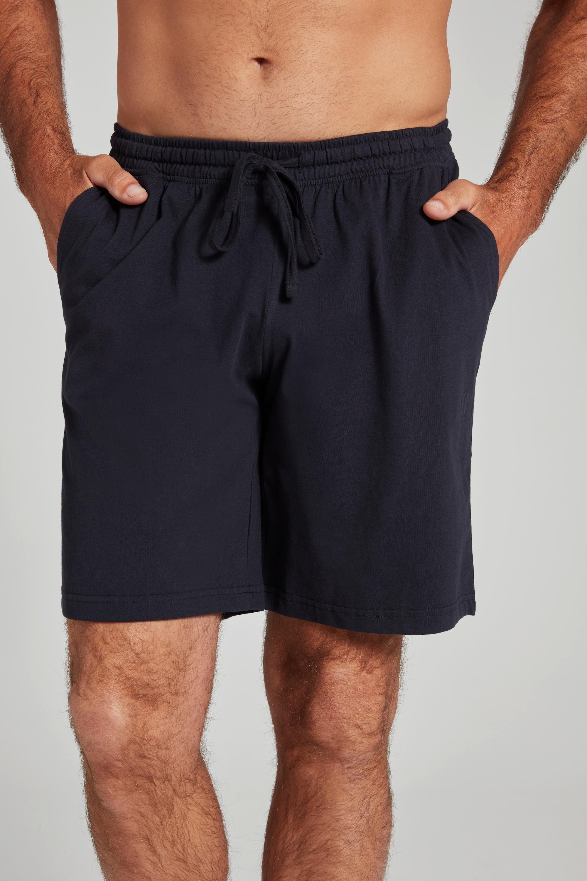 JP1880  Short de pyjama Homewear à taille élastique marine foncé 