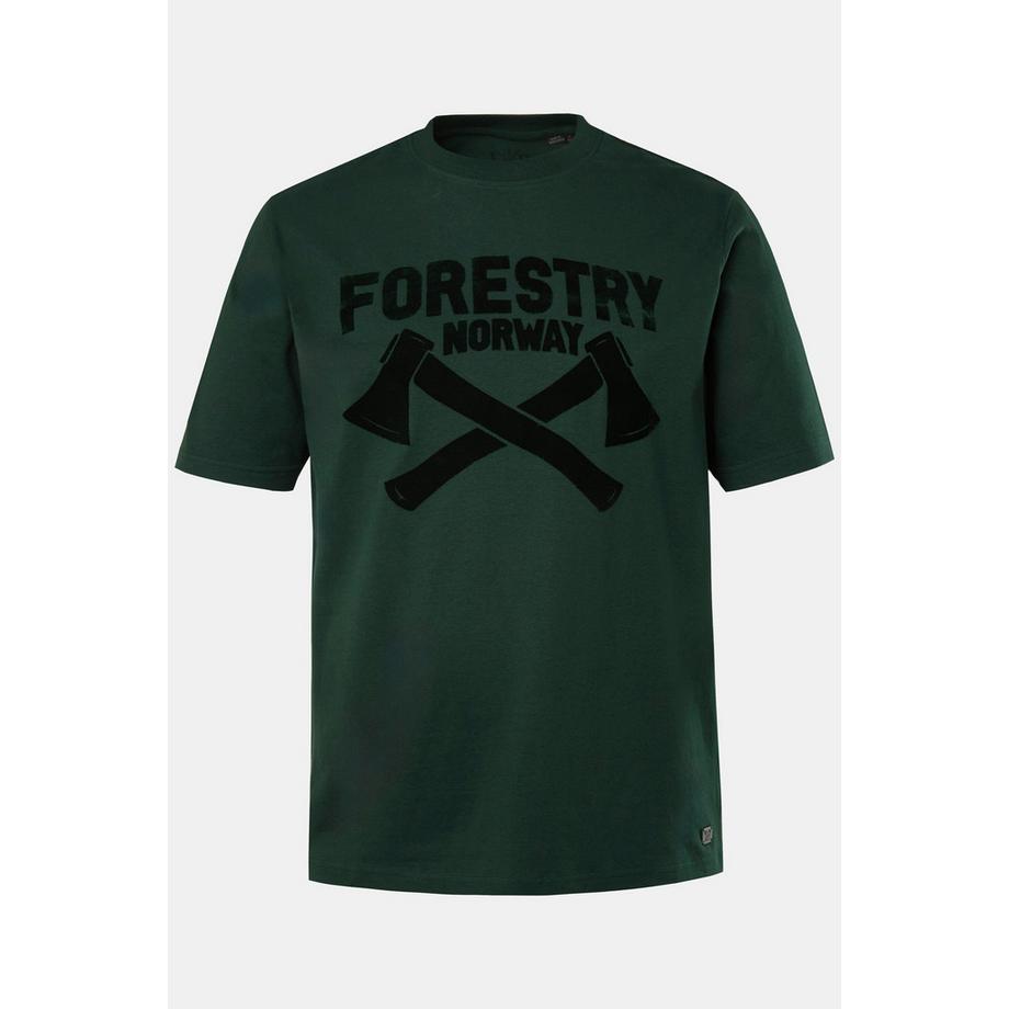 JP1880 T-shirt mezze maniche con stampa sul petto  