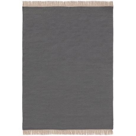 Benuta Tapis de laine Liv Gris  