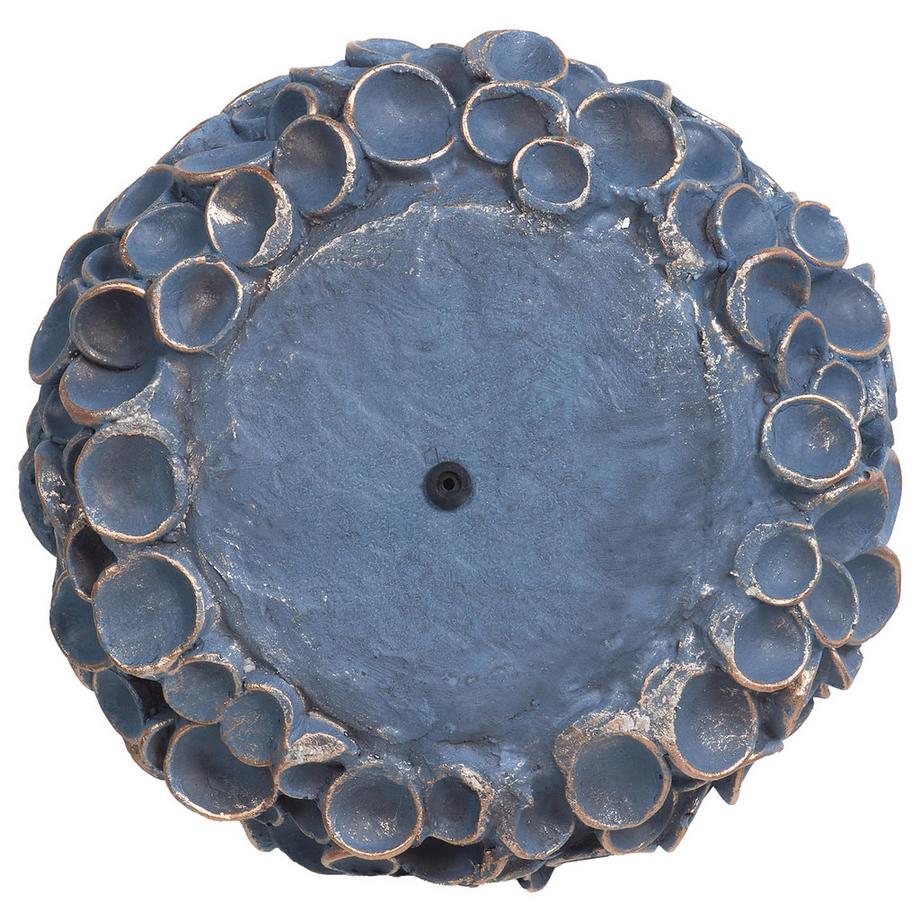 Beliani Vase à fleurs en Oxyde de magnésium  MUZAKI  