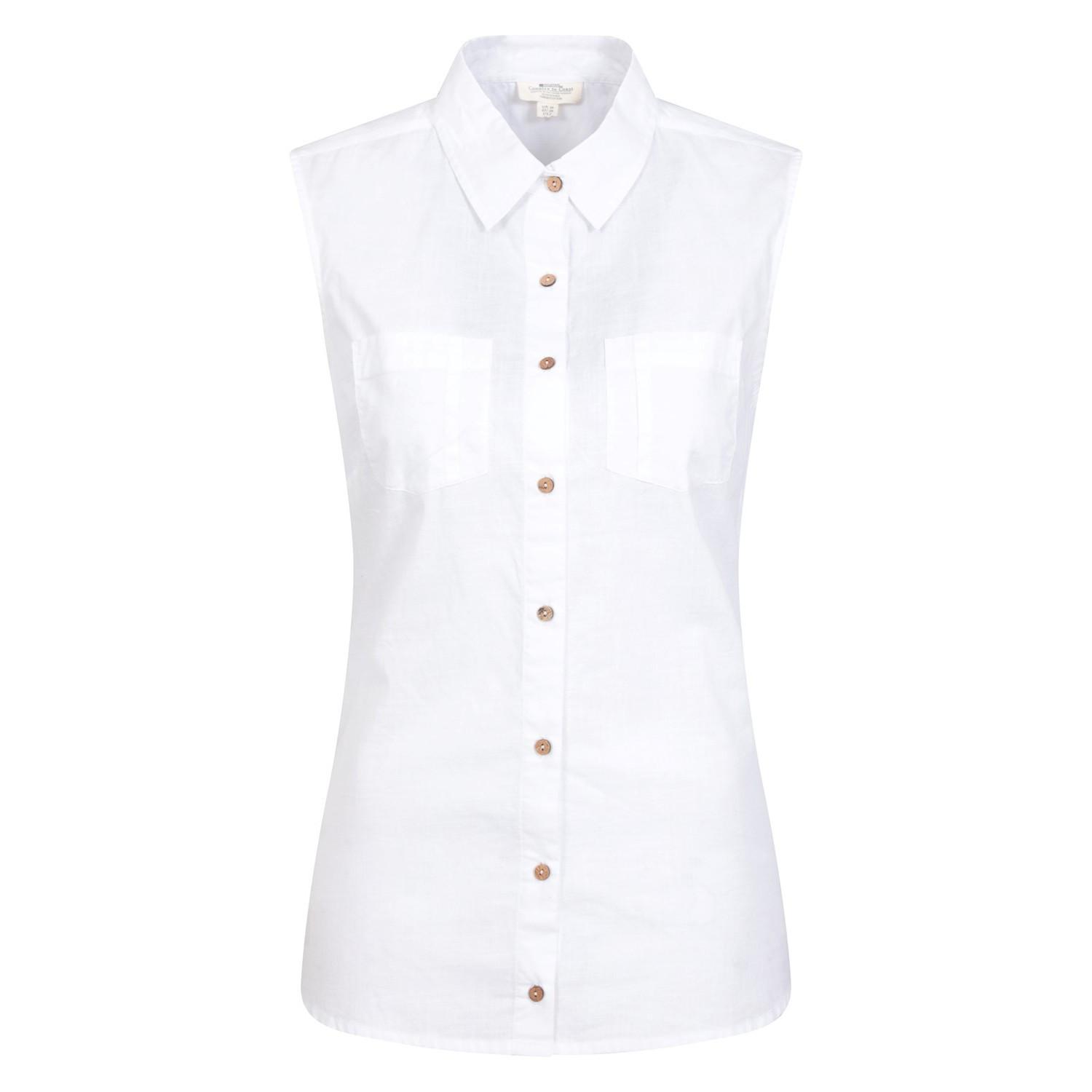 Image of Coconut Hemd Ärmellos Damen Weiss 46