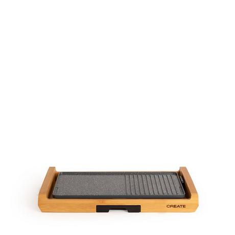 CREATE STONE FLAT BAMBOO - Fry top elettrico 1800W  
