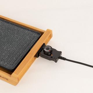 CREATE STONE FLAT BAMBOO - Fry top elettrico 1800W  