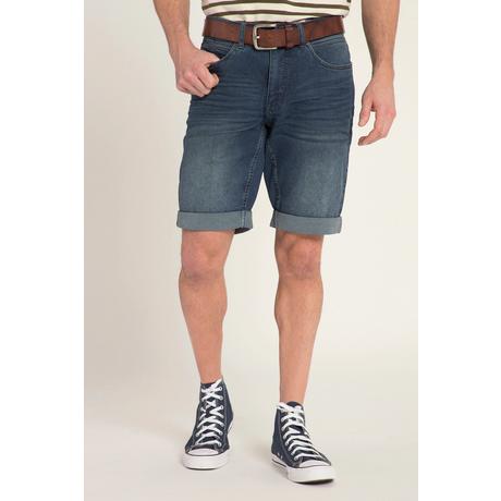 JP1880  Bermuda di jeans leggeri con vestibilità normale e taglio a cinque tasche, fino alla tg. 72 