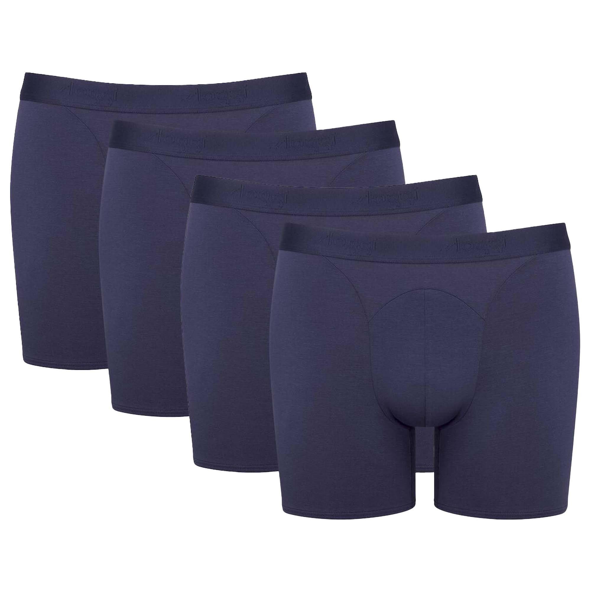 Image of Boxershort 4er Pack Figurbetont-ever Soft Short Herren Blau S