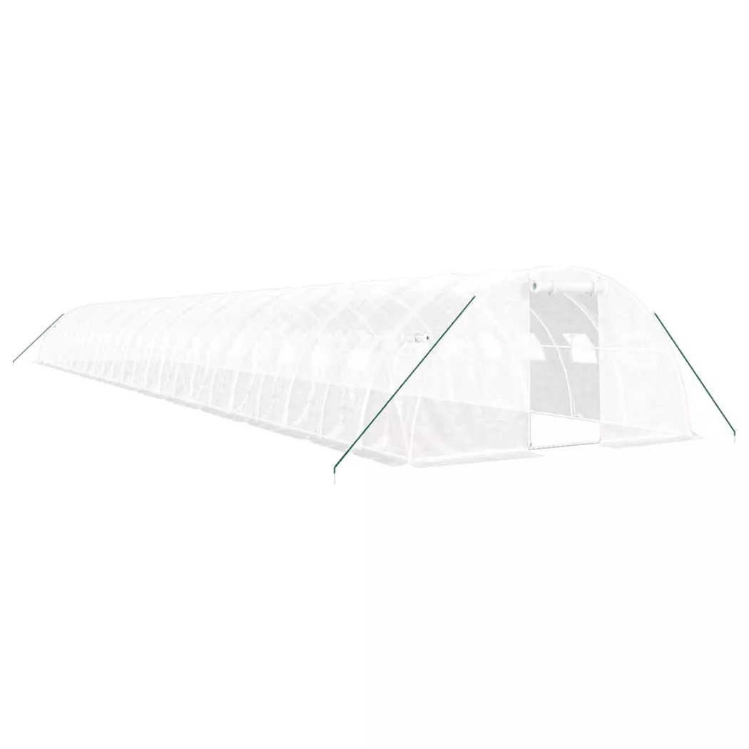 VidaXL - serra Polietilene, One Size, Blanco