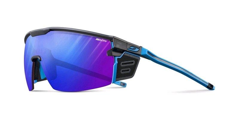 Julbo  Ultimate Cover J5473420 Dunkelgrau / Blau - REACTIV 1-3 High Contrast Bergbrille 