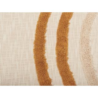 Beliani MATHURA Couverture Coton Boho  