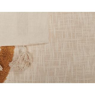 Beliani MATHURA Couverture Coton Boho  