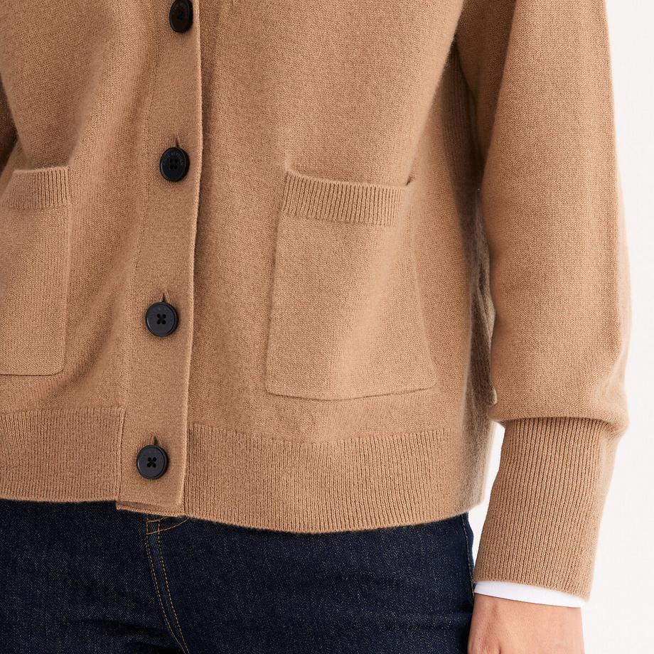 La Redoute Collections Gilet en cachemire finement tricoté  