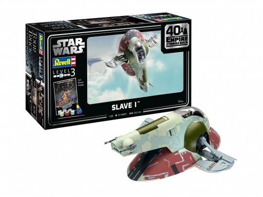 Image of Slave I-40th Anniversary "the Empire Strikes Back" Raumflugzeug-modell Montagesatz 1:88 Unisex Multicolor