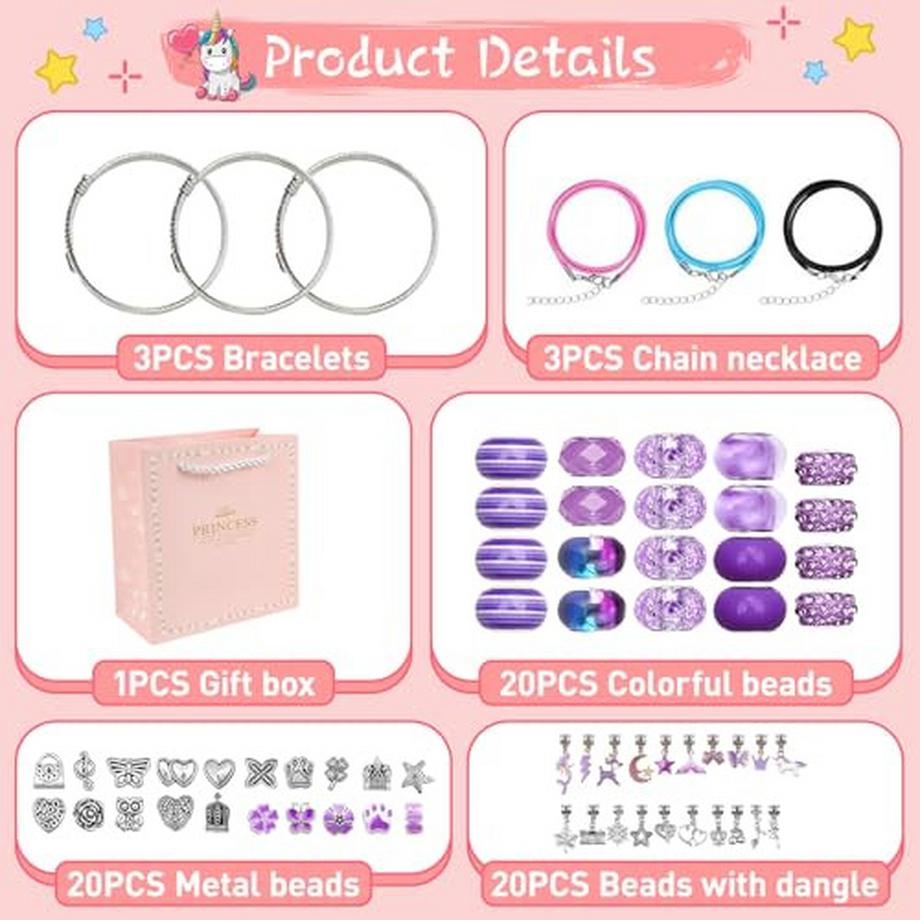 Activity-board  Geschenke Armband Basteln Teen Geschenke Bastelsets Kreativset für Kinderspielzeug 