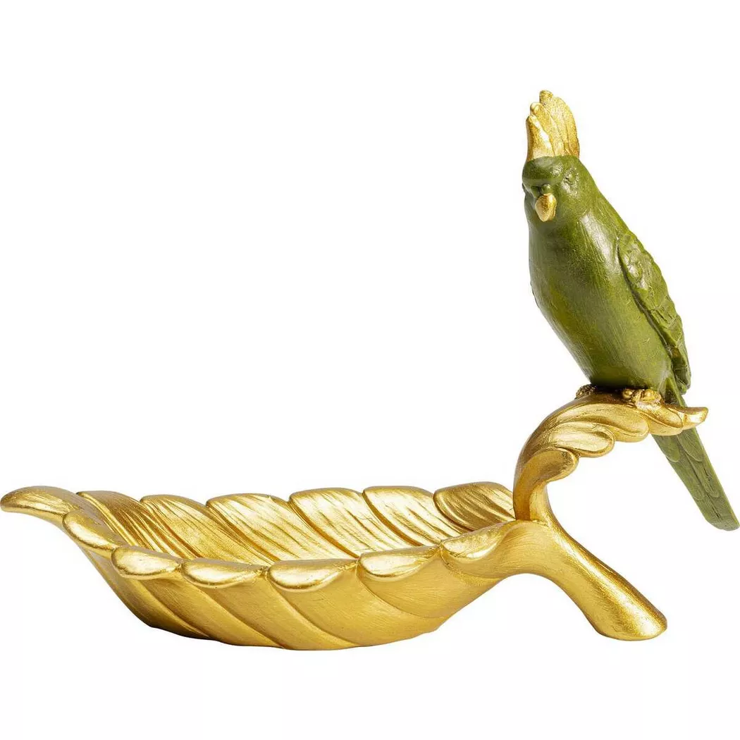 KARE Design - Deko Schale Parrot Guard 10x21, One Size, Gold