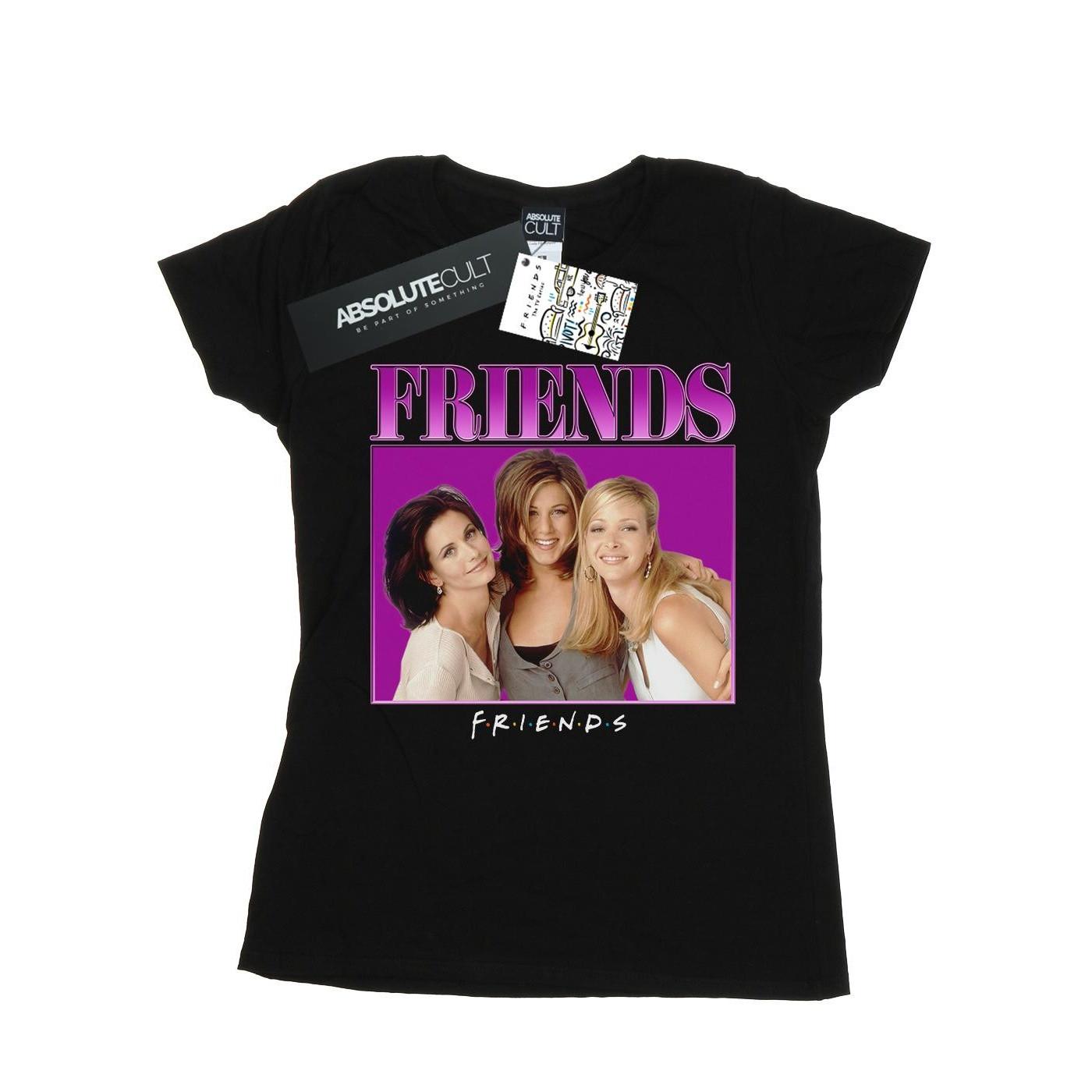 Image of Monica Rachel Phoebe Homage Tshirt Damen Schwarz XL