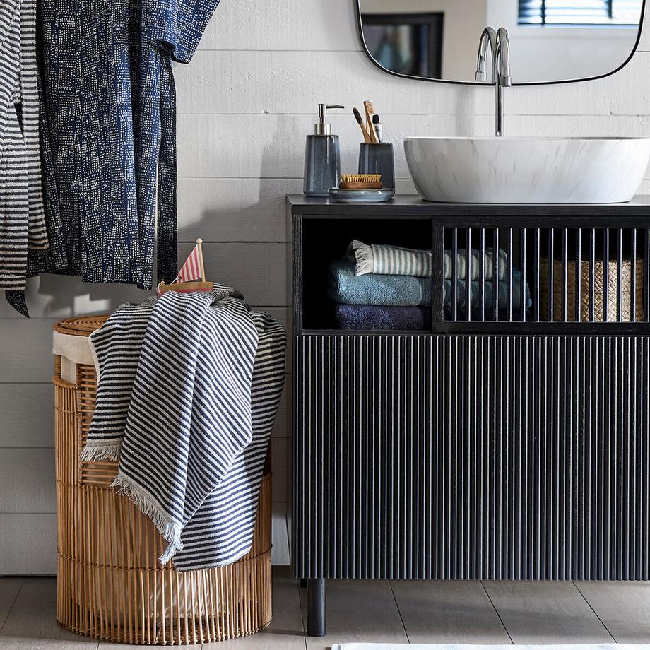 La Redoute Intérieurs Serviette éponge rayée Malo 500 g/m2  