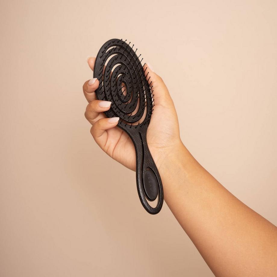 VBEAUTY  BIO Detangler aus Stroh - Schwarz 