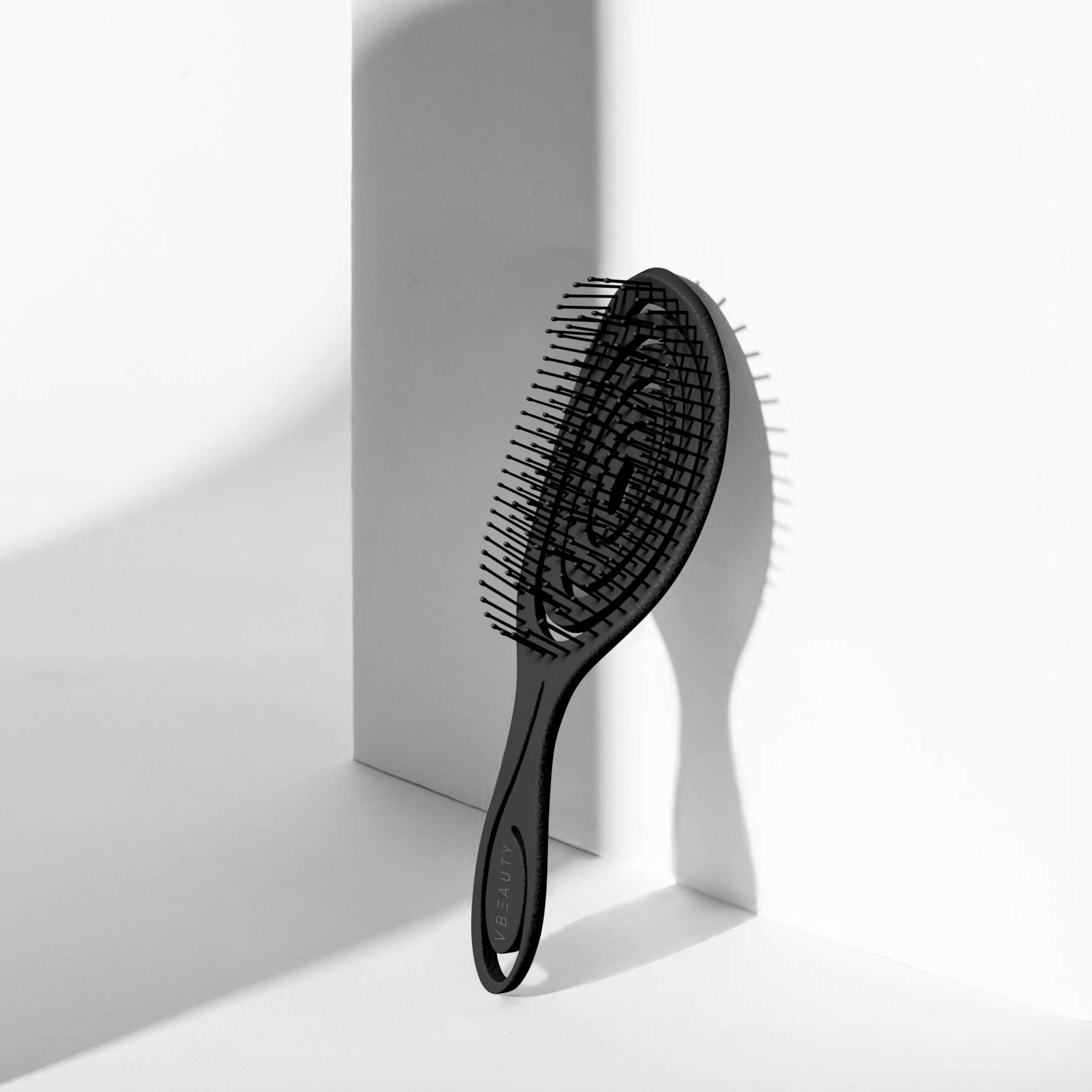 VBEAUTY  VBEAUTY Detangle Straw Brush - The Black 